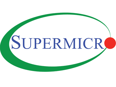 Logo de la empresa de tecnología Supermicro