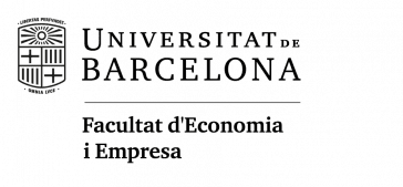 Logo de la Universitat de Barcelona, lugar donde SENYUM imparte clases del software de gestión a3ERP